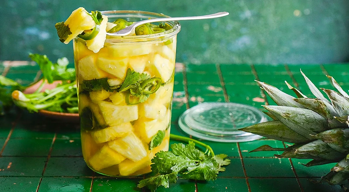 Маринованный ананас