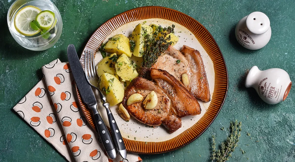 Антрекот из свинины