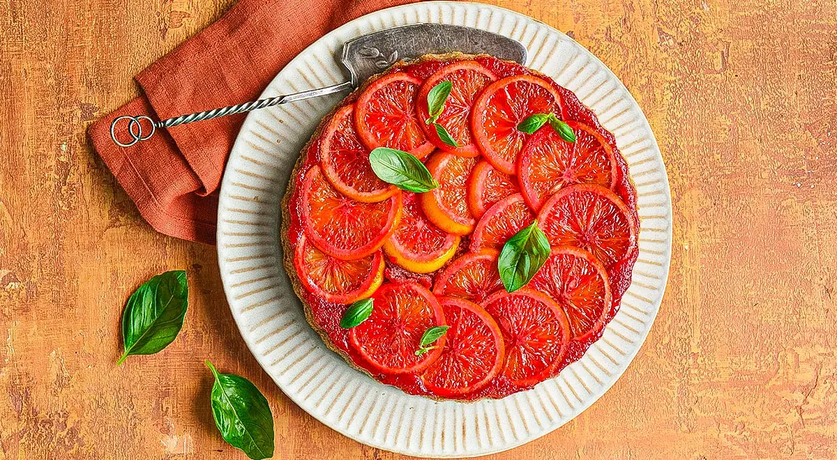 Апельсиновый пирог-перевертыш