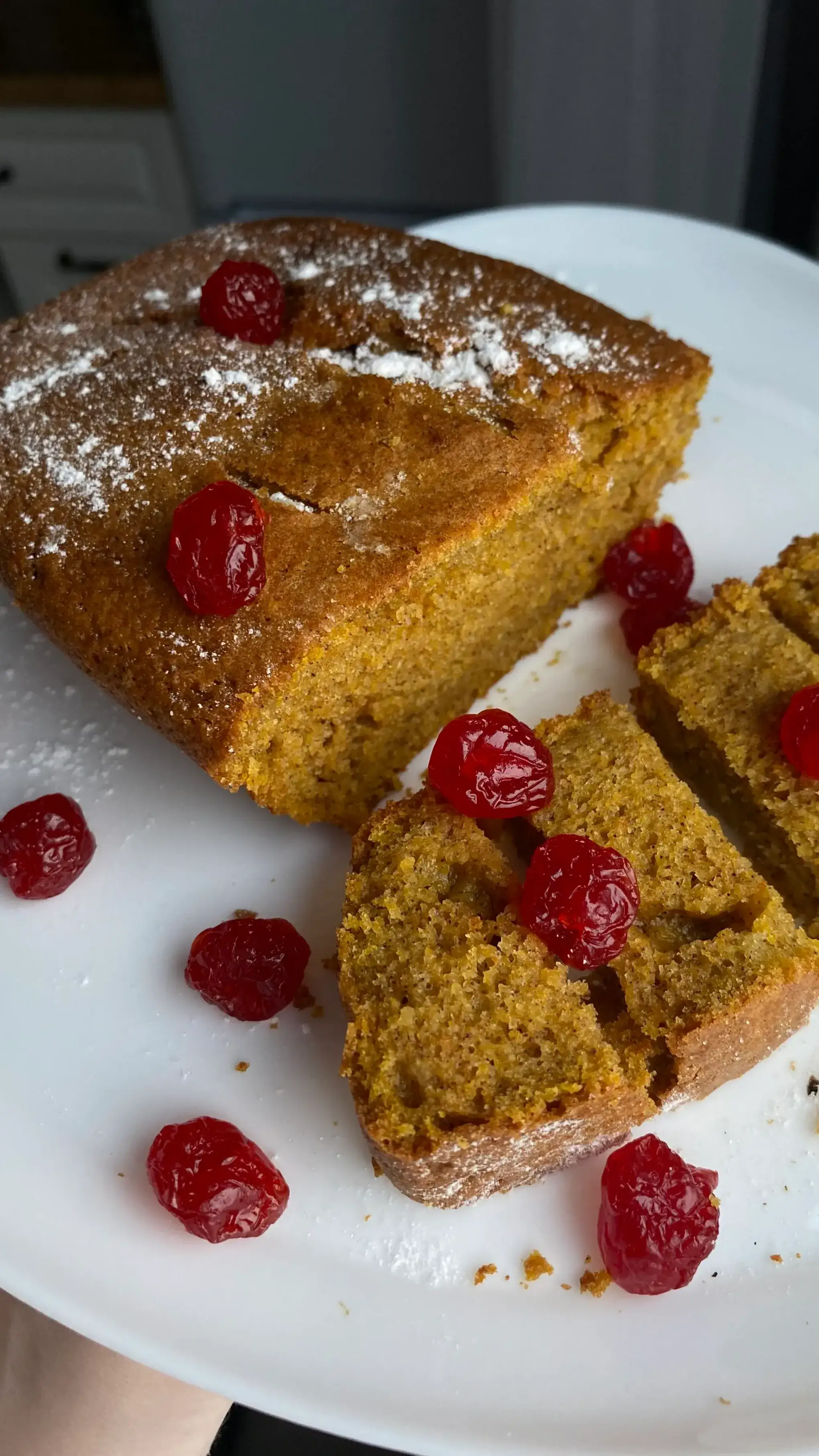 Ароматный тыквенный кекс в духовке