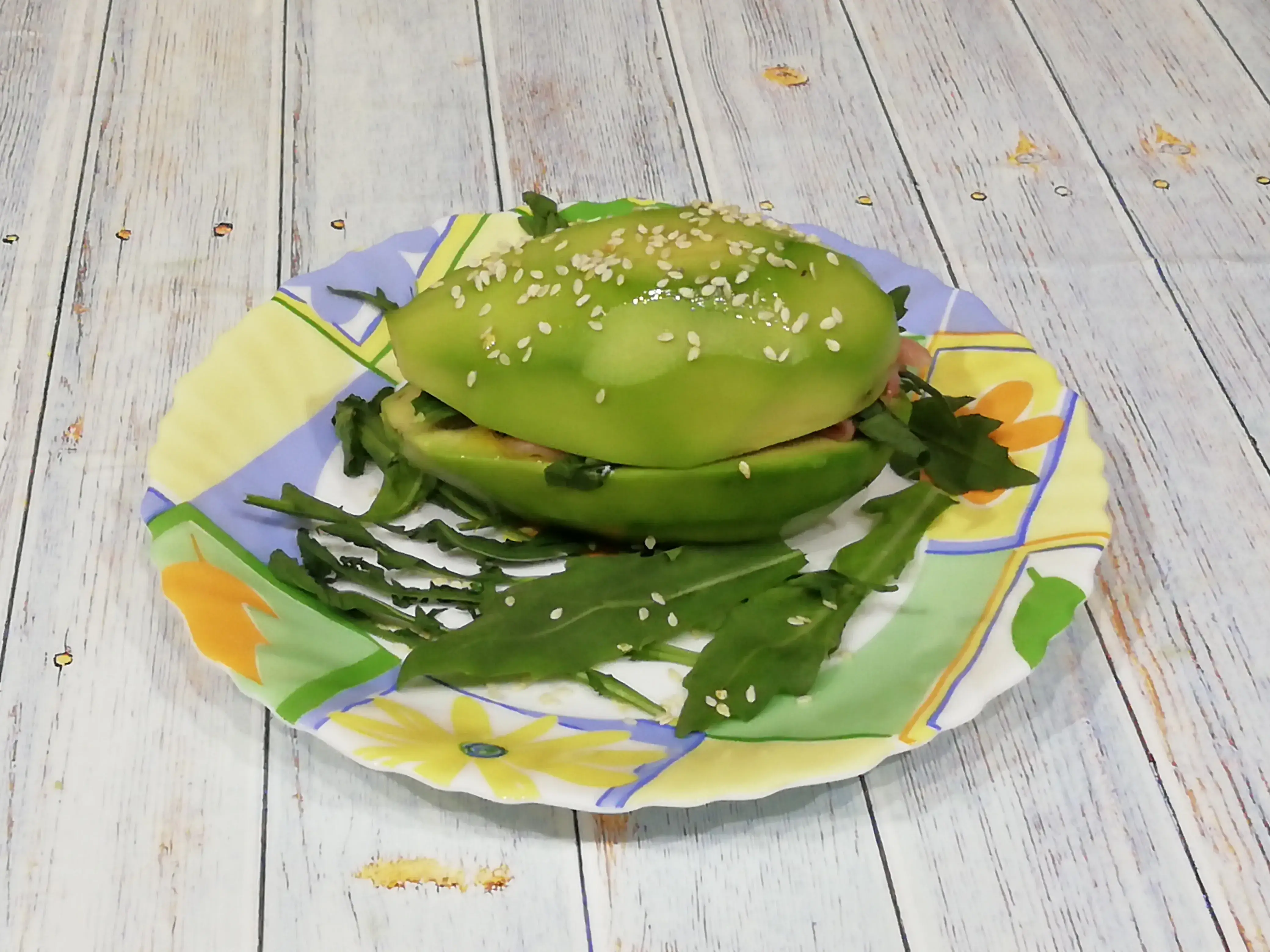 Авокадо-бургер