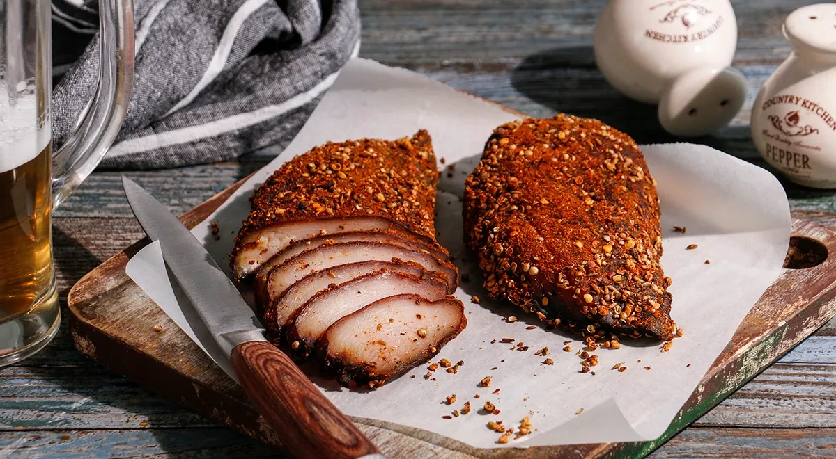 Бастурма из куриной грудки