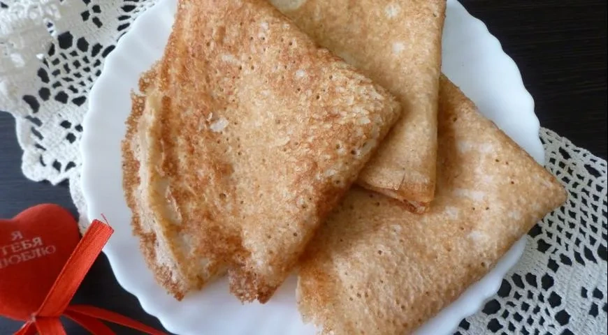 Буржуйские блины с корицей