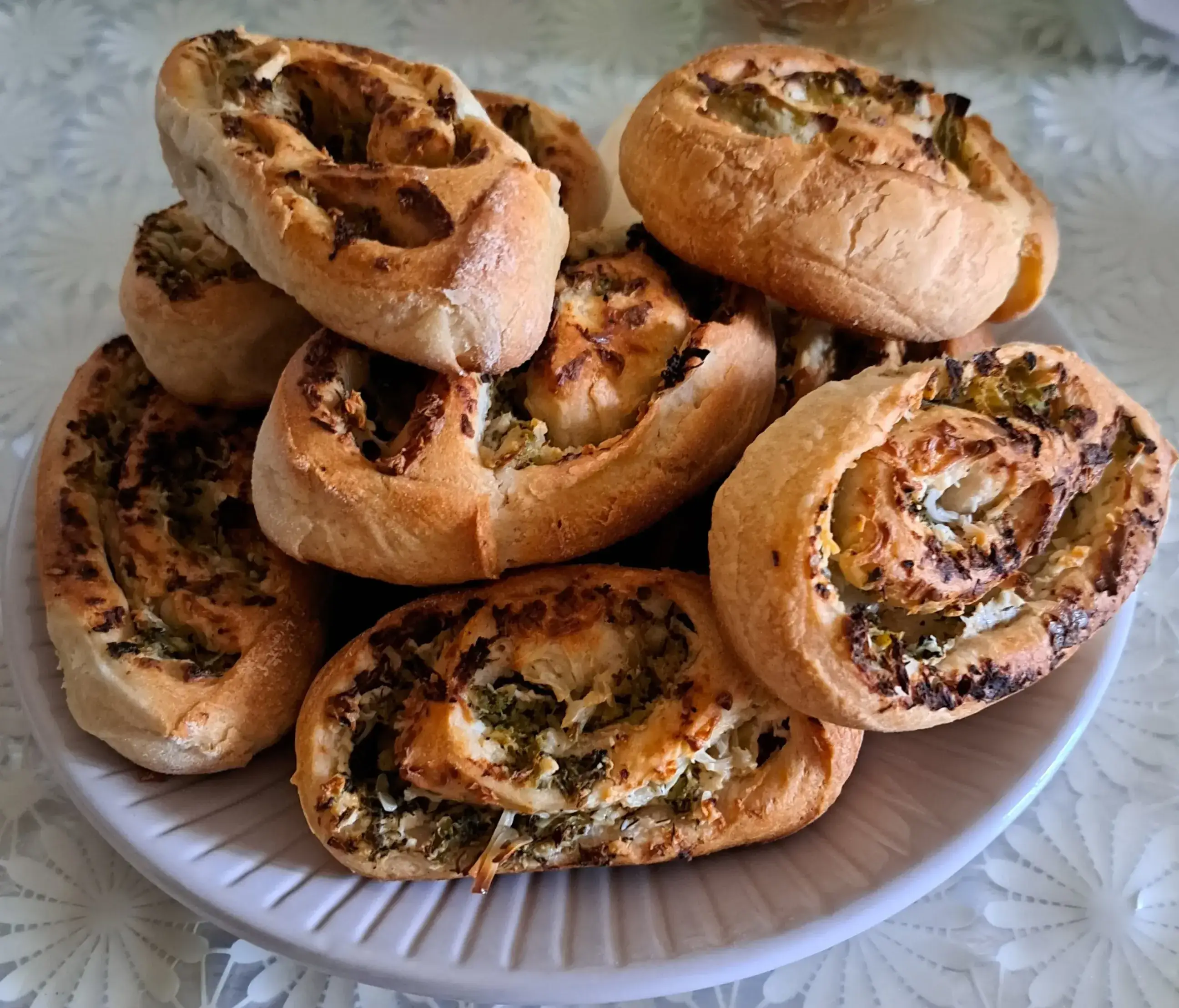 Рулетики с брокколи за 20 минут