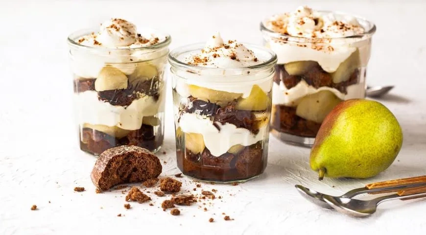 Груши с маскарпоне на десерт