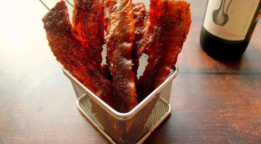 Чипсы из свиной грудинки