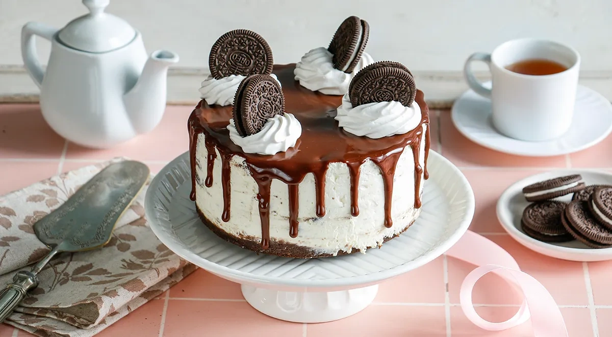 Чизкейк «Орео» без выпечки