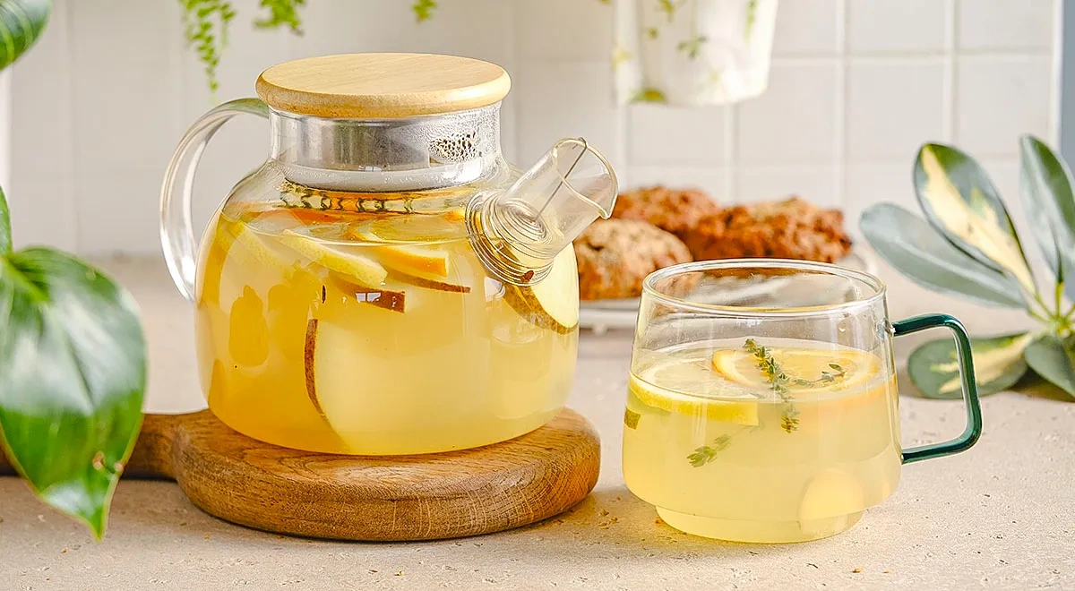 Цитрусовый чай с грушей