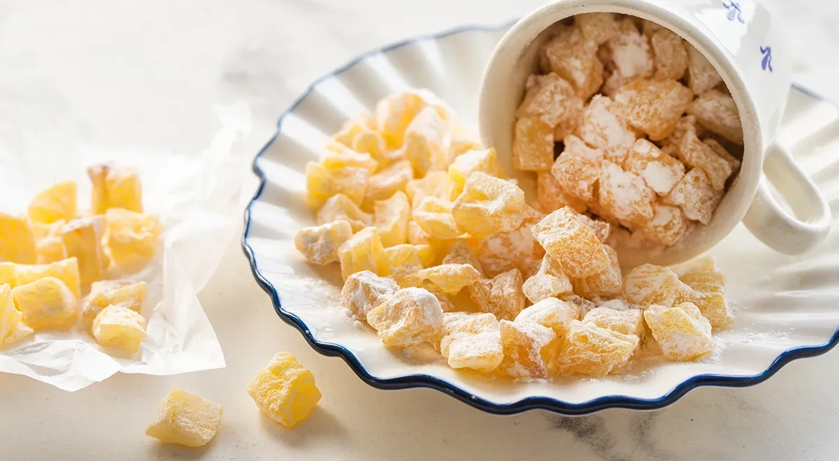 Цукаты из ананаса