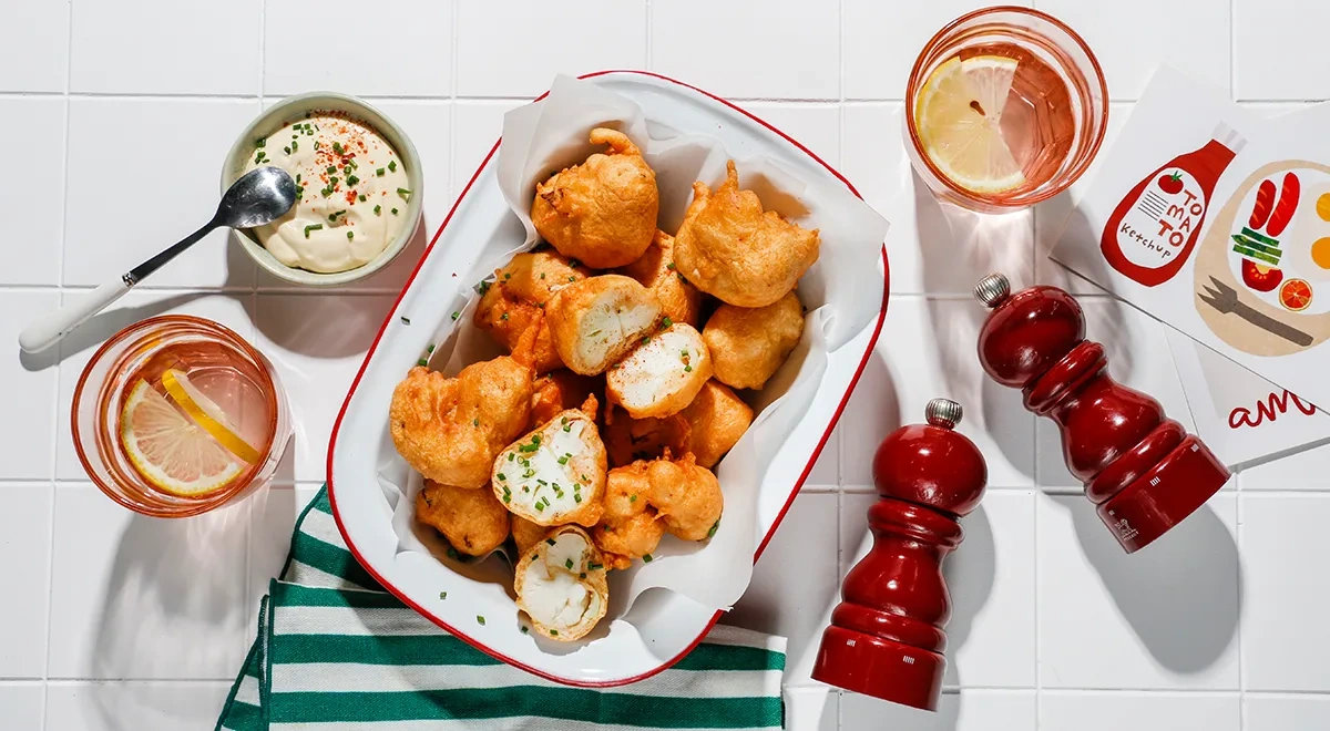 Цветная капуста в хрустящем пивном кляре