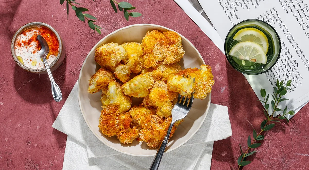 Цветная капуста в сухарях в духовке