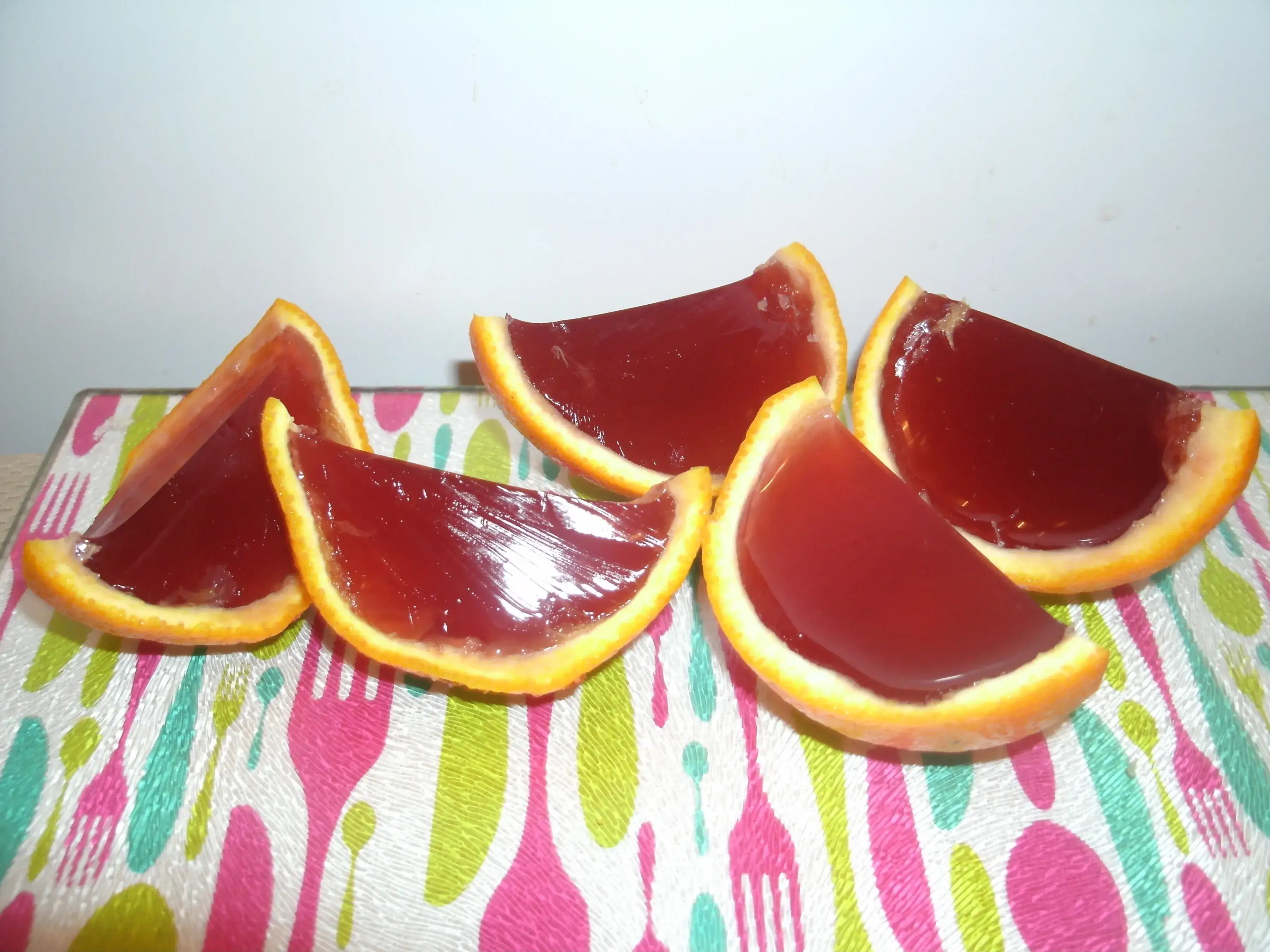 Десерт «Апельсиновые дольки»