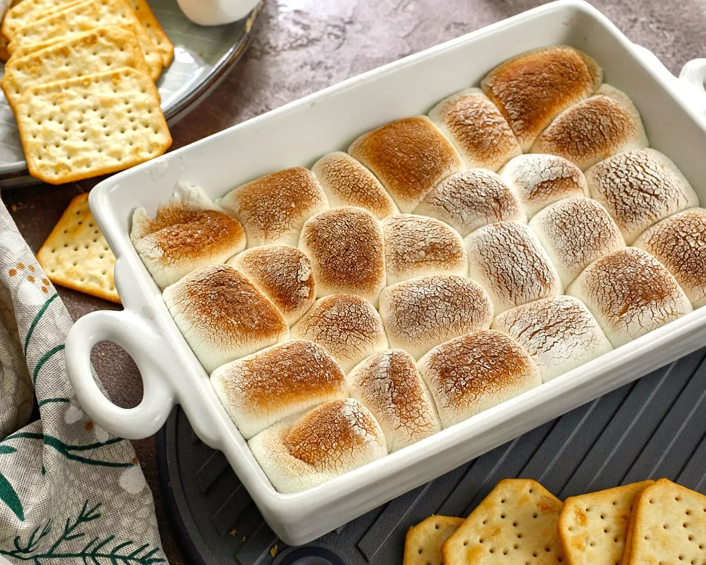 Десерт с маршмеллоу