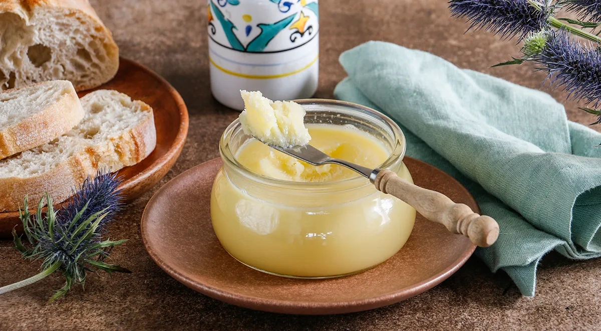 Домашнее топленое масло