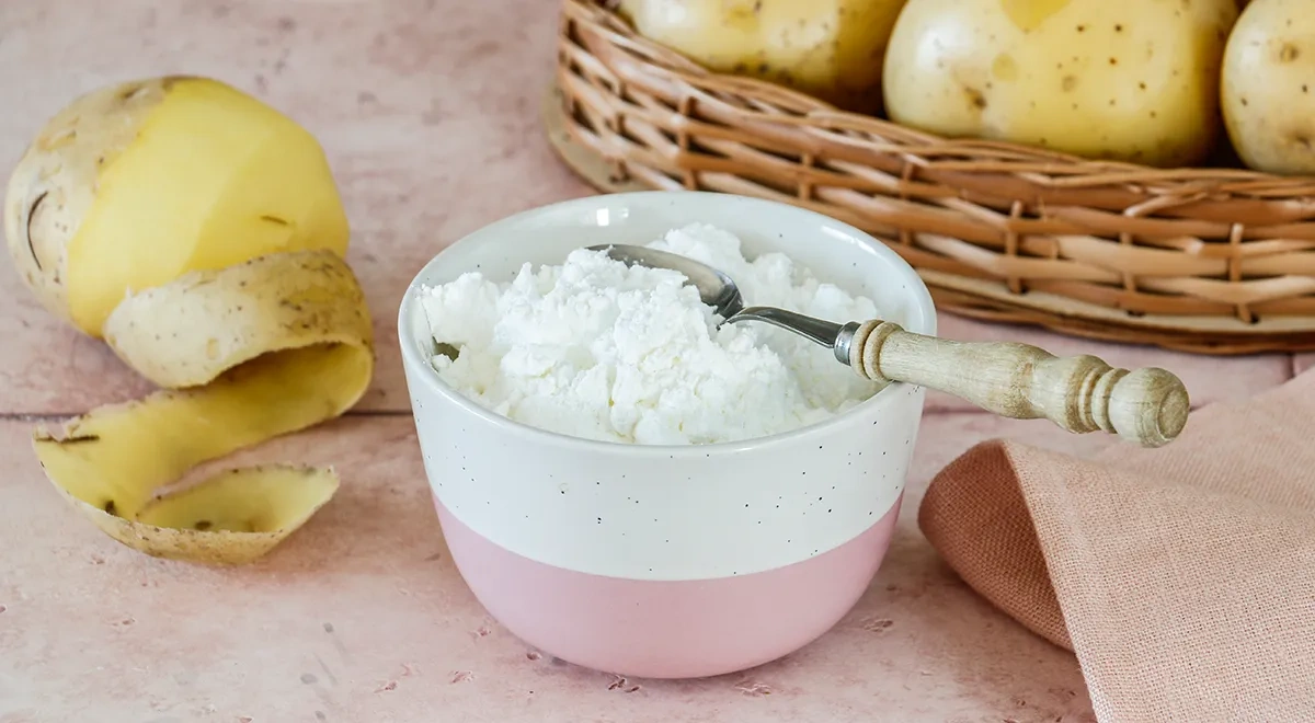 Домашний картофельный крахмал