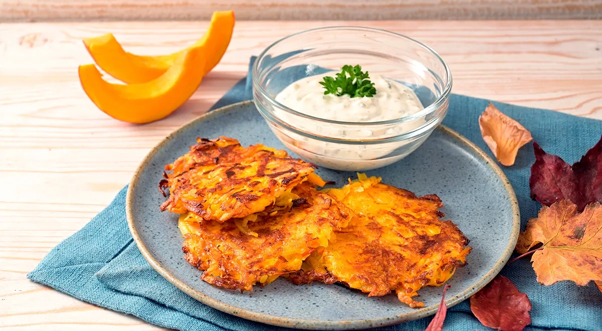 Драники из тыквы