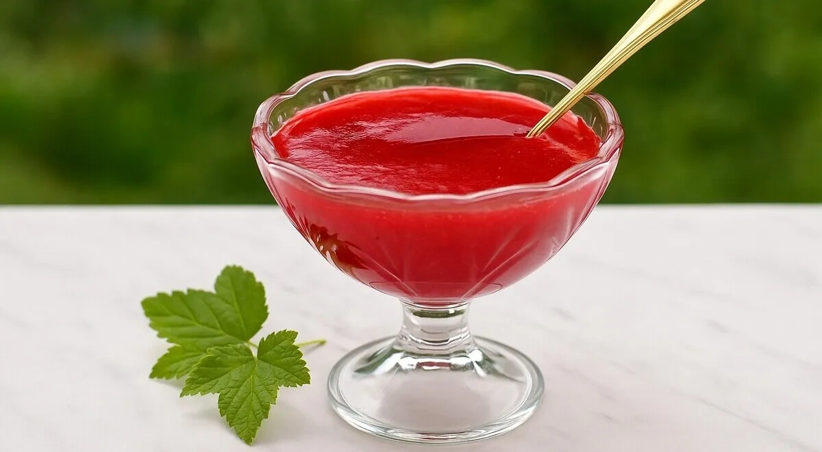 Джем из красной смородины без косточек