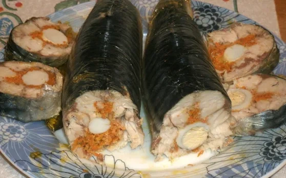 Фаршированная скумбрия