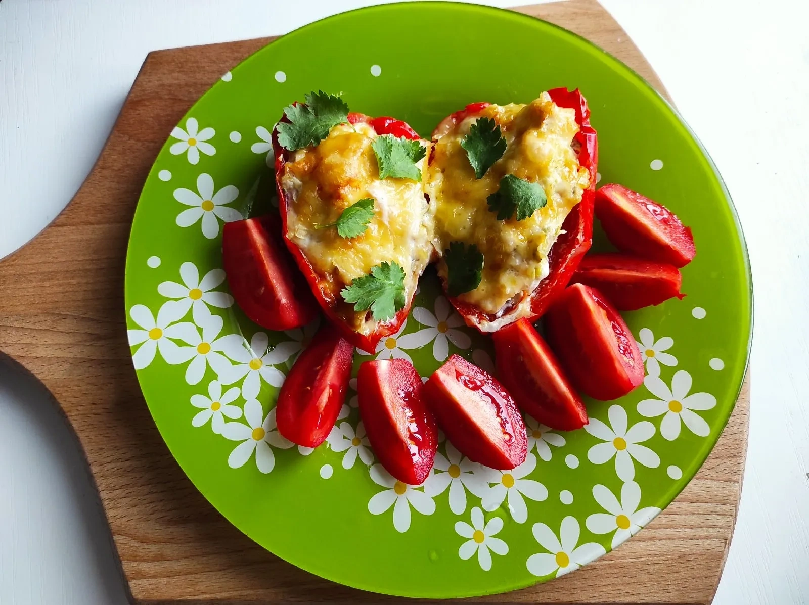 Фаршированный перец праздничный