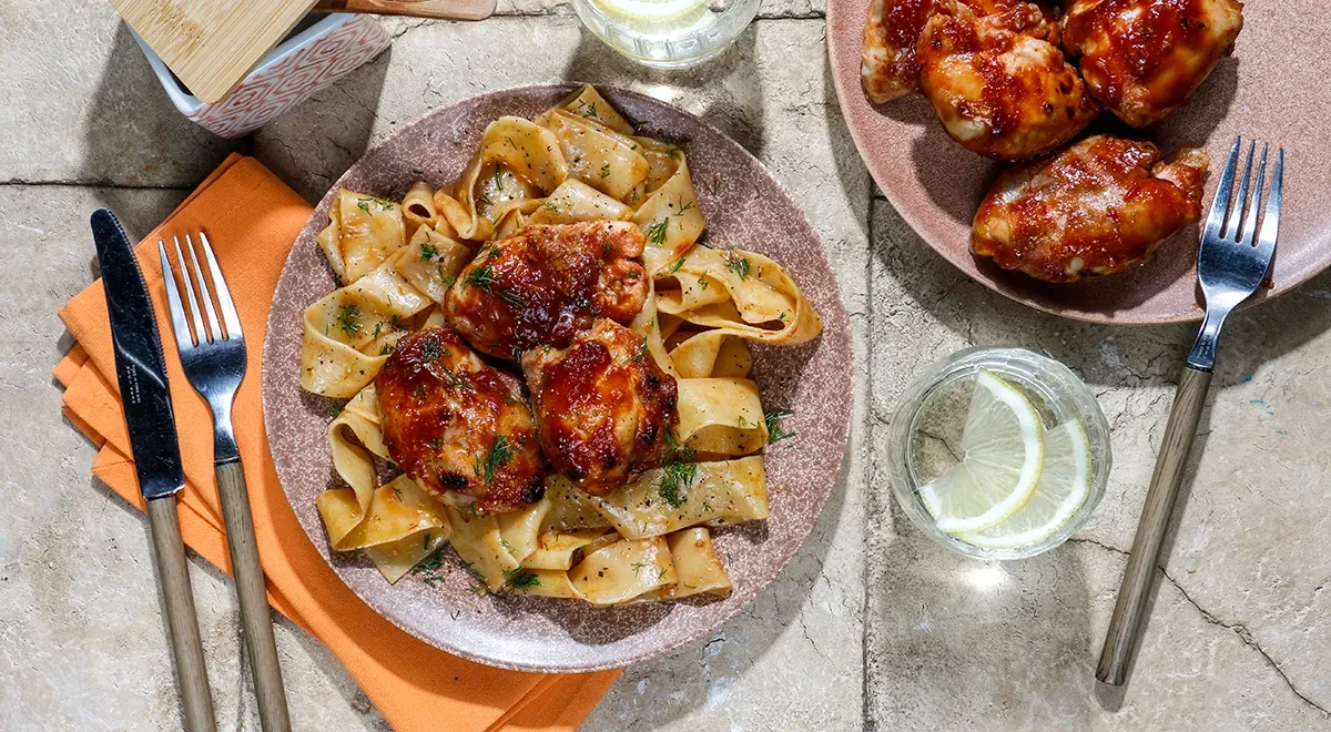 Филе бедра курицы в духовке