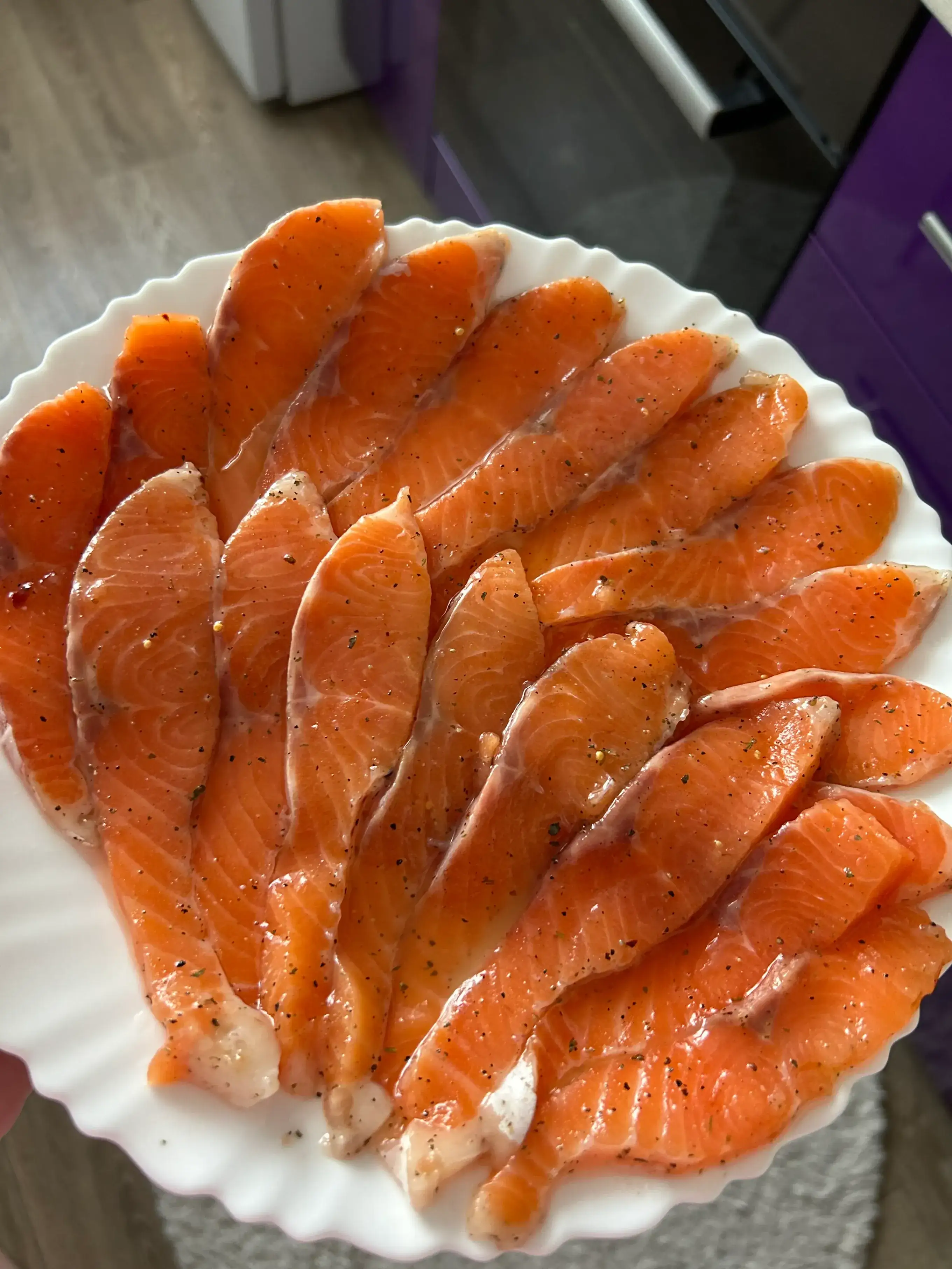 Форель малосолёная