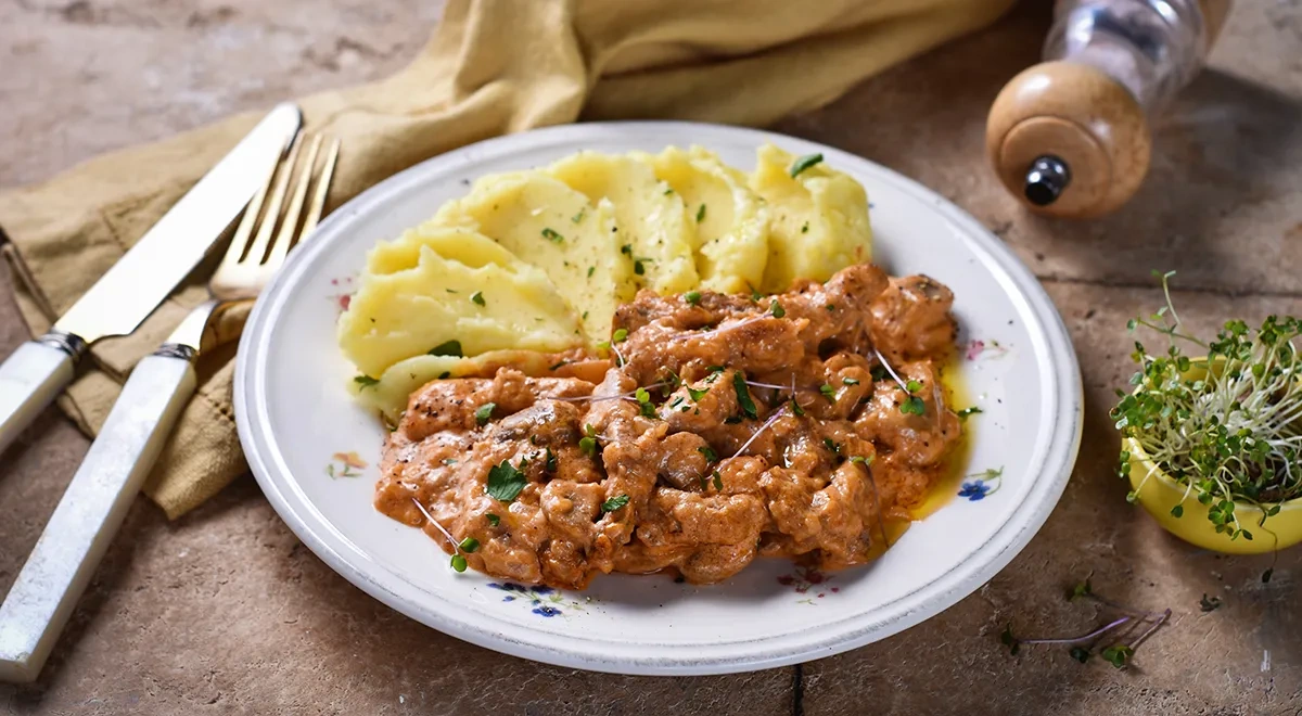 Фрикасе из свинины