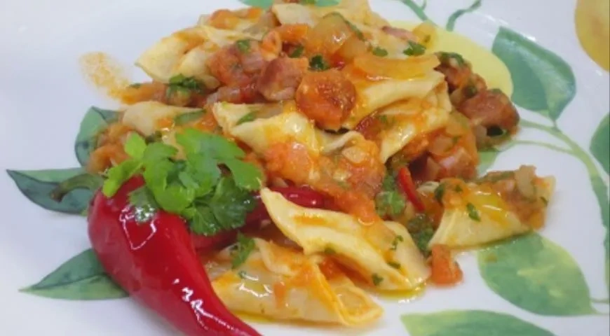 Гарганелли аррабиата