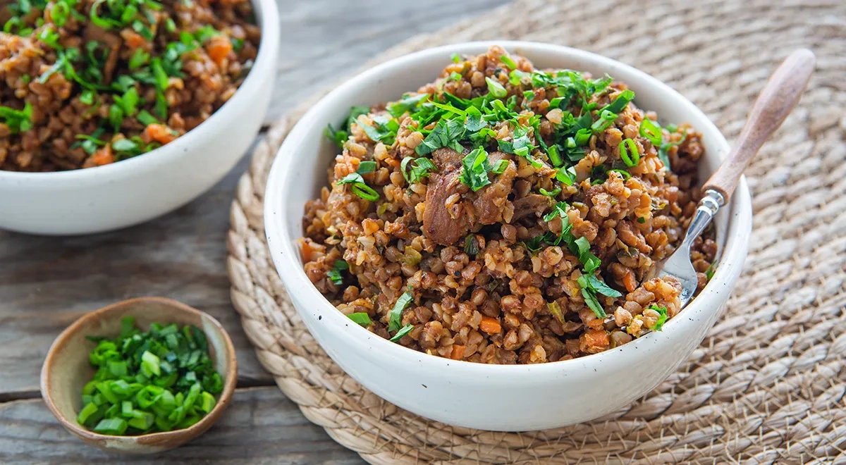 Гречка по-царски