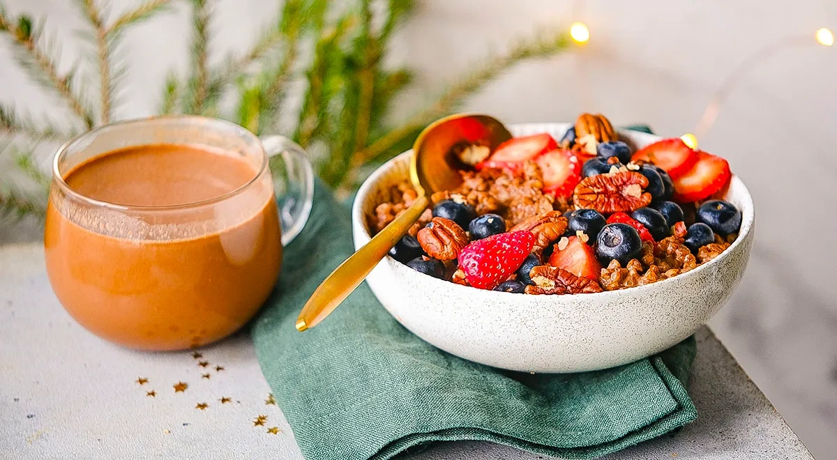 Шоколадная гречневая каша