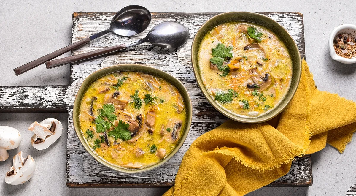 Грибная юшка