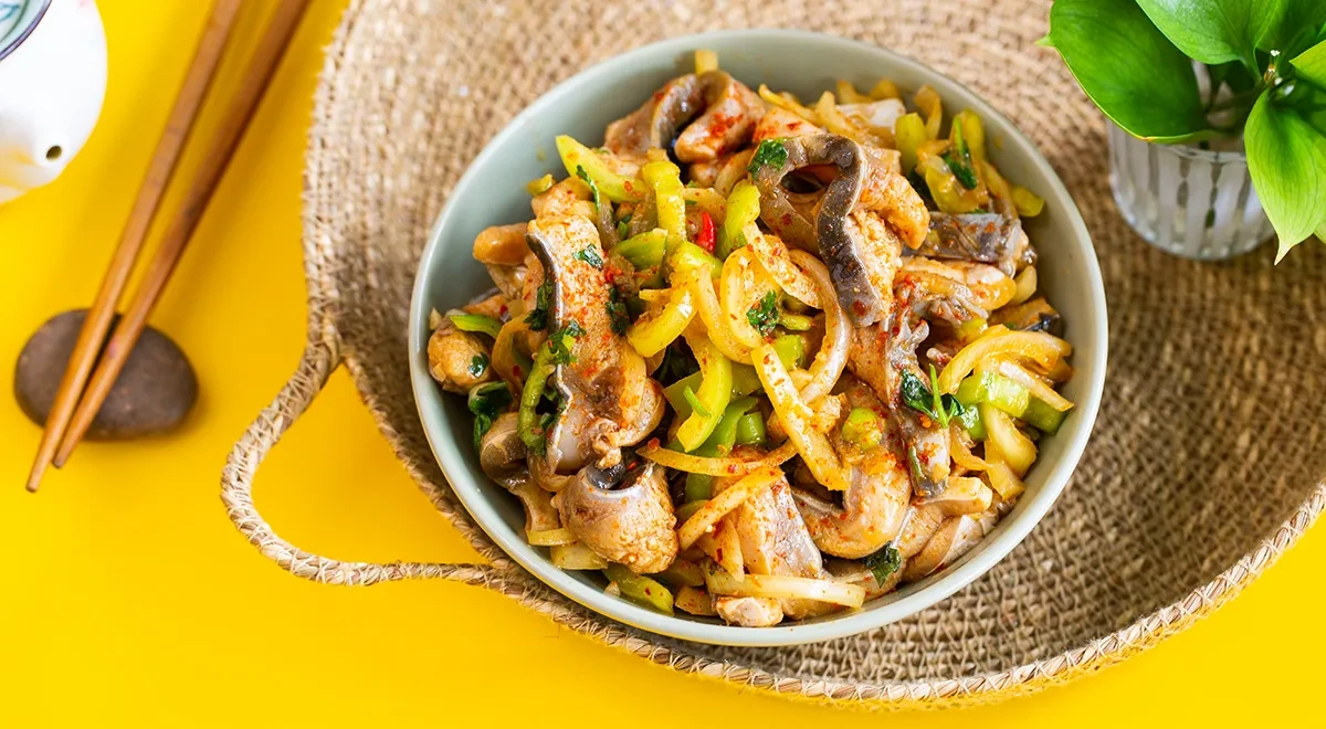 Хе из карпа – корейская острая закуска из рыбы