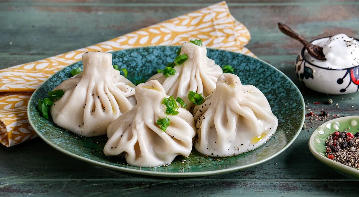 Хинкали со свининой