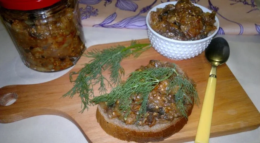 Икра из баклажанов