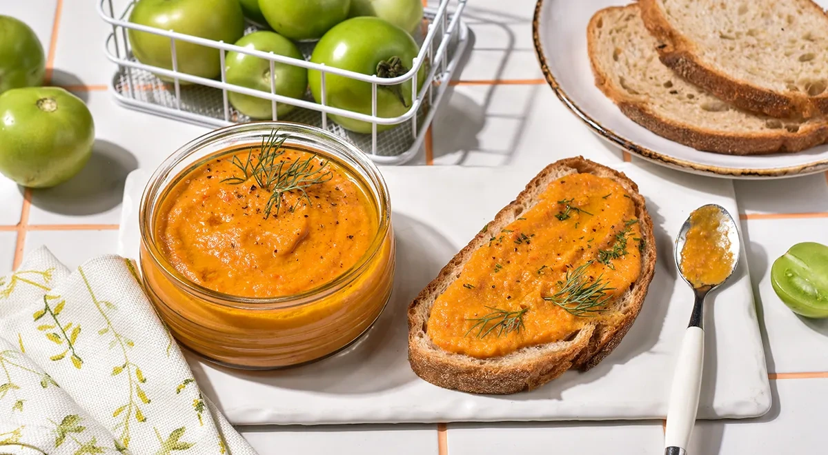 Икра из зеленых помидоров на зиму