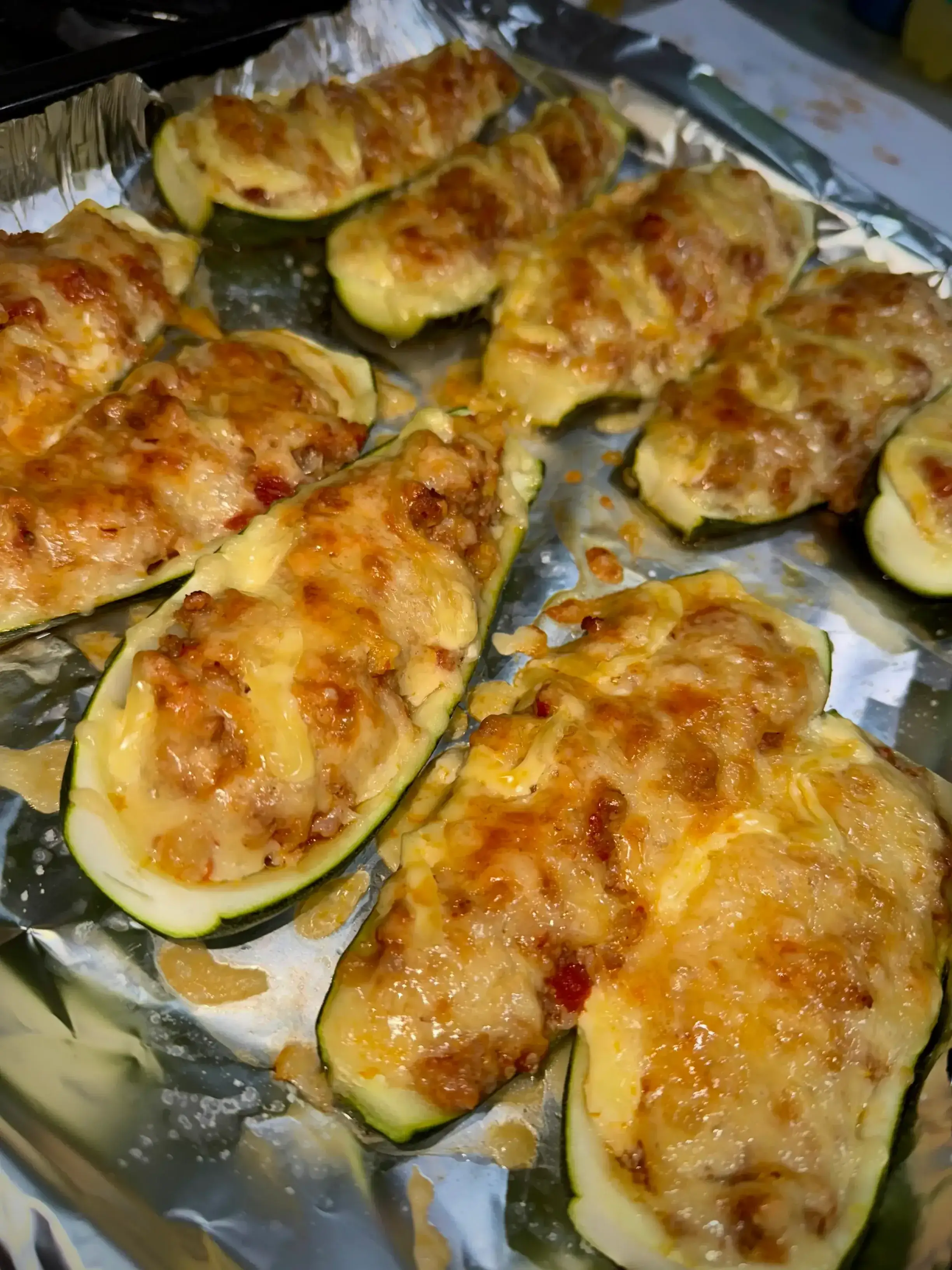 Кабачковые лодочки