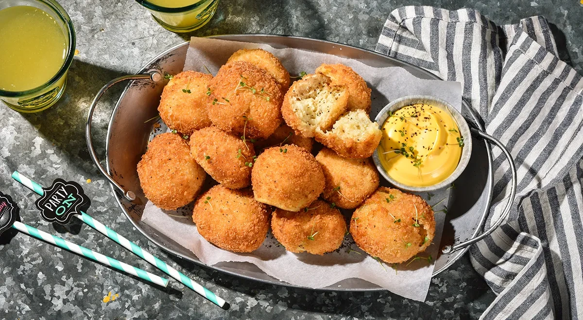 Картофельные шарики из пюре