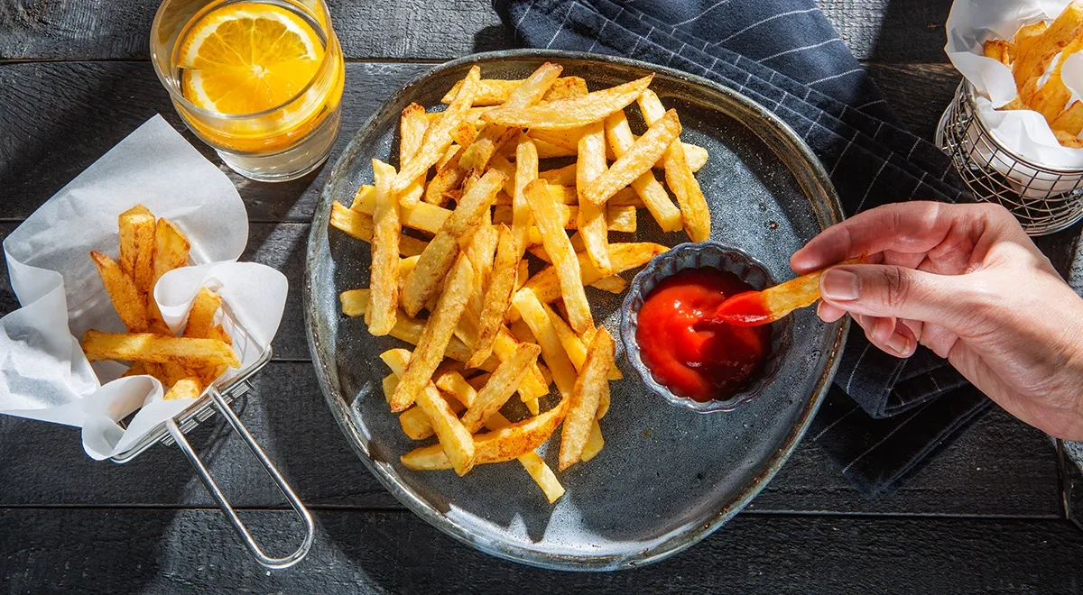 Картошка фри во фритюрнице