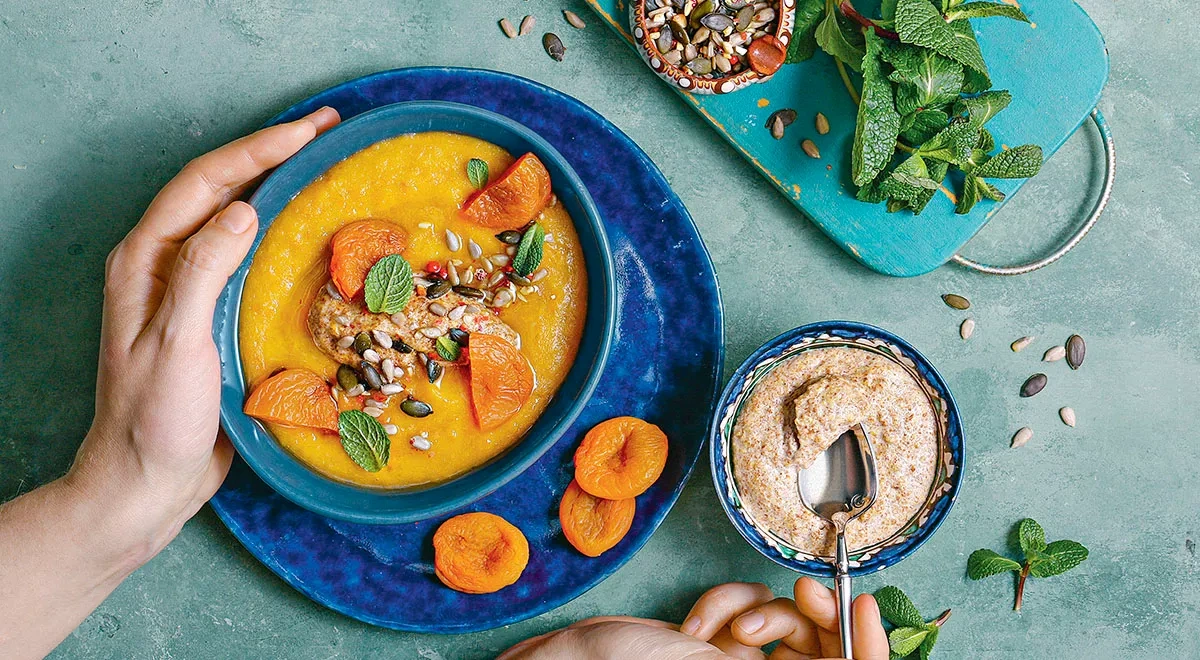 Каша из кураги