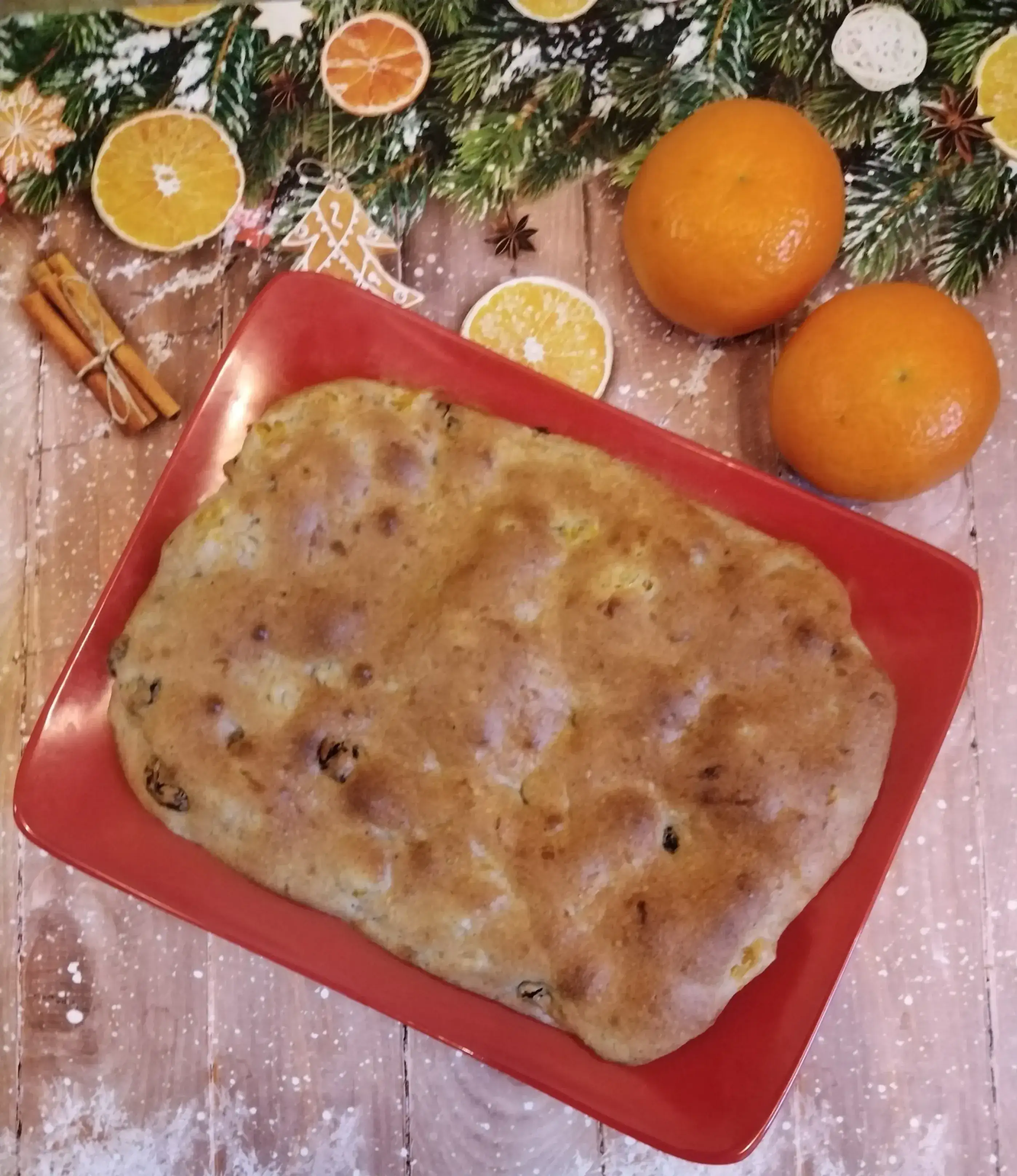 Кекс с мандаринами и миндальной мукой