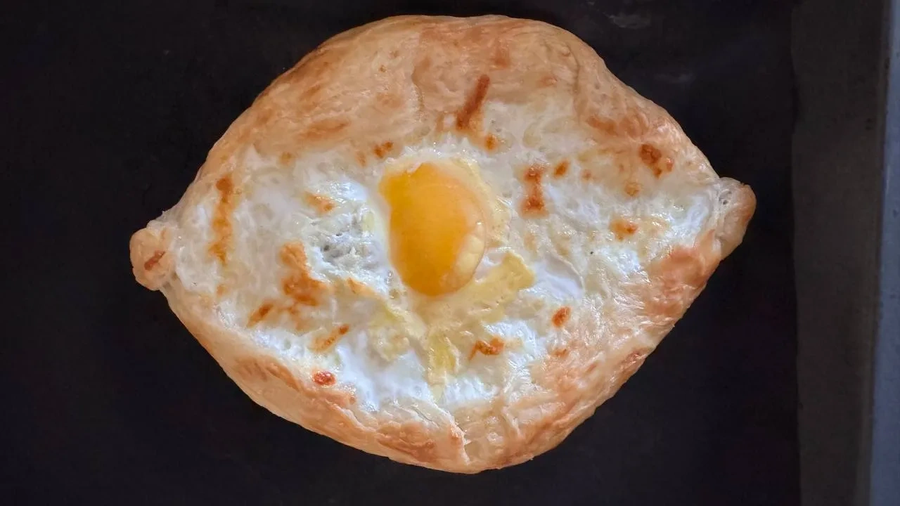 Хачапури за полчаса на лепёшке роти