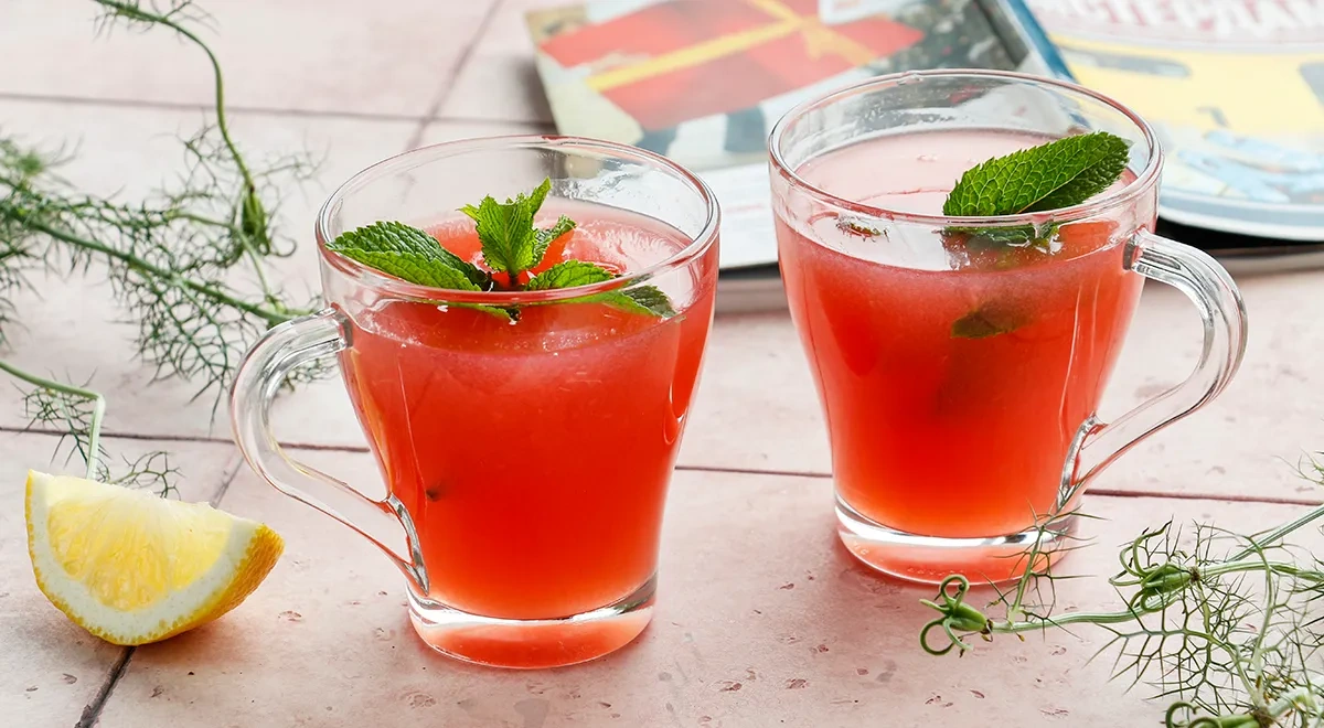 Кисель из клубничного варенья