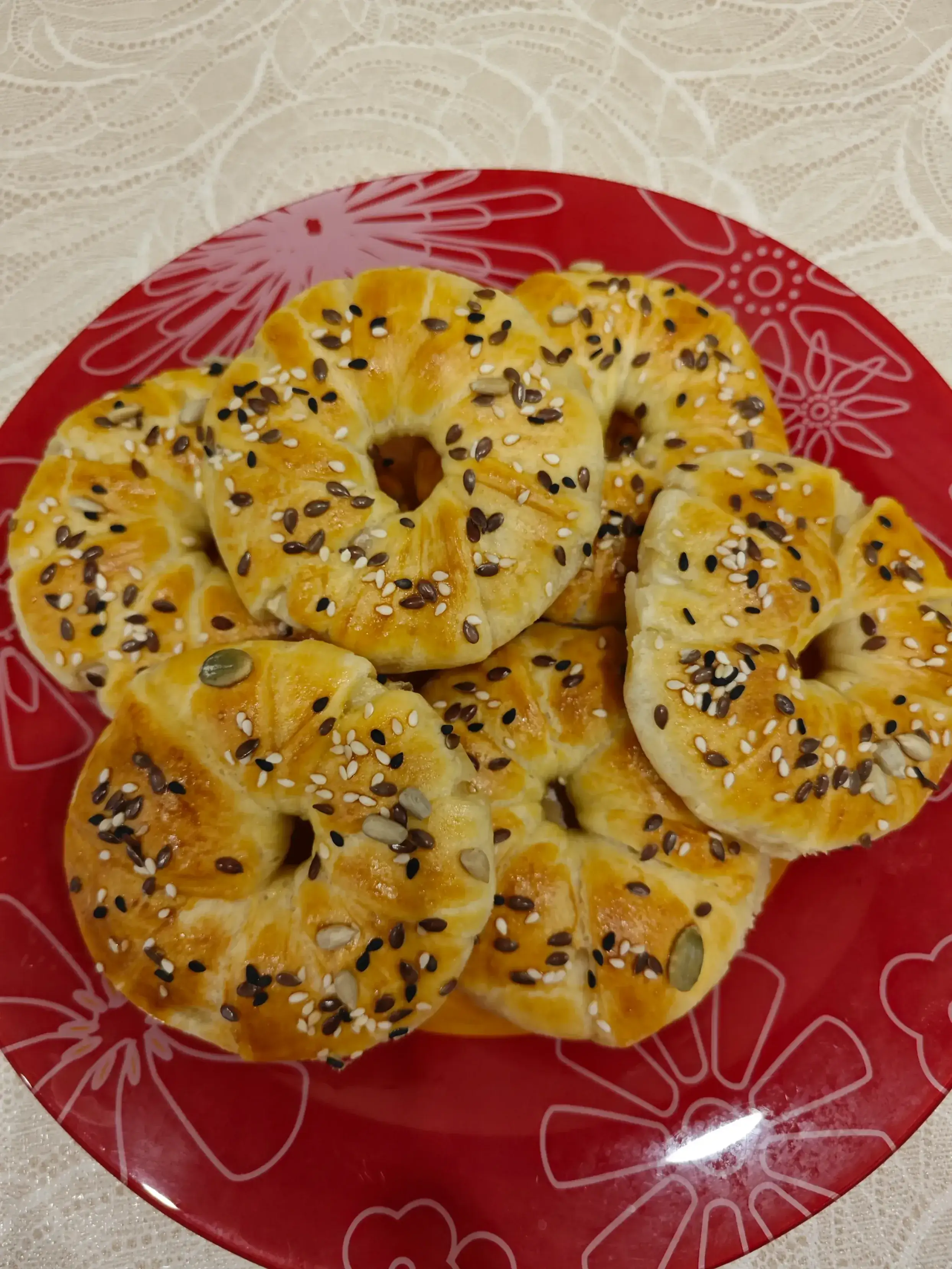 Кольца ананаса в тесте