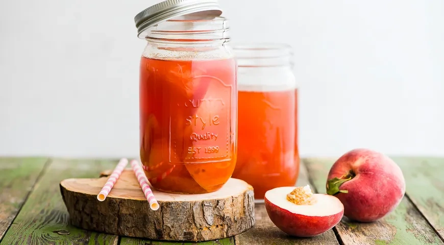 Компот из персиков