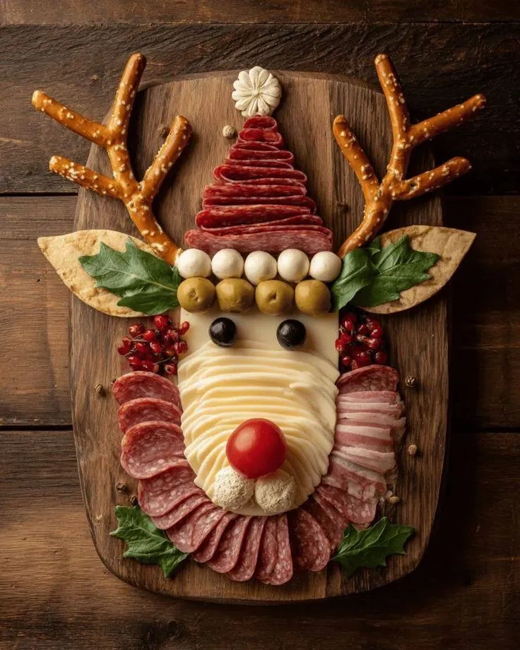 Нарезка с красивой подачей