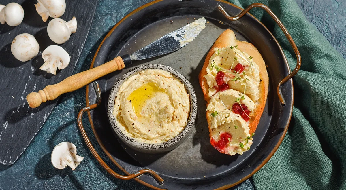 Куриный паштет с грибами