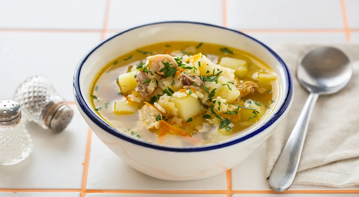 Куриный суп со «звездочками»