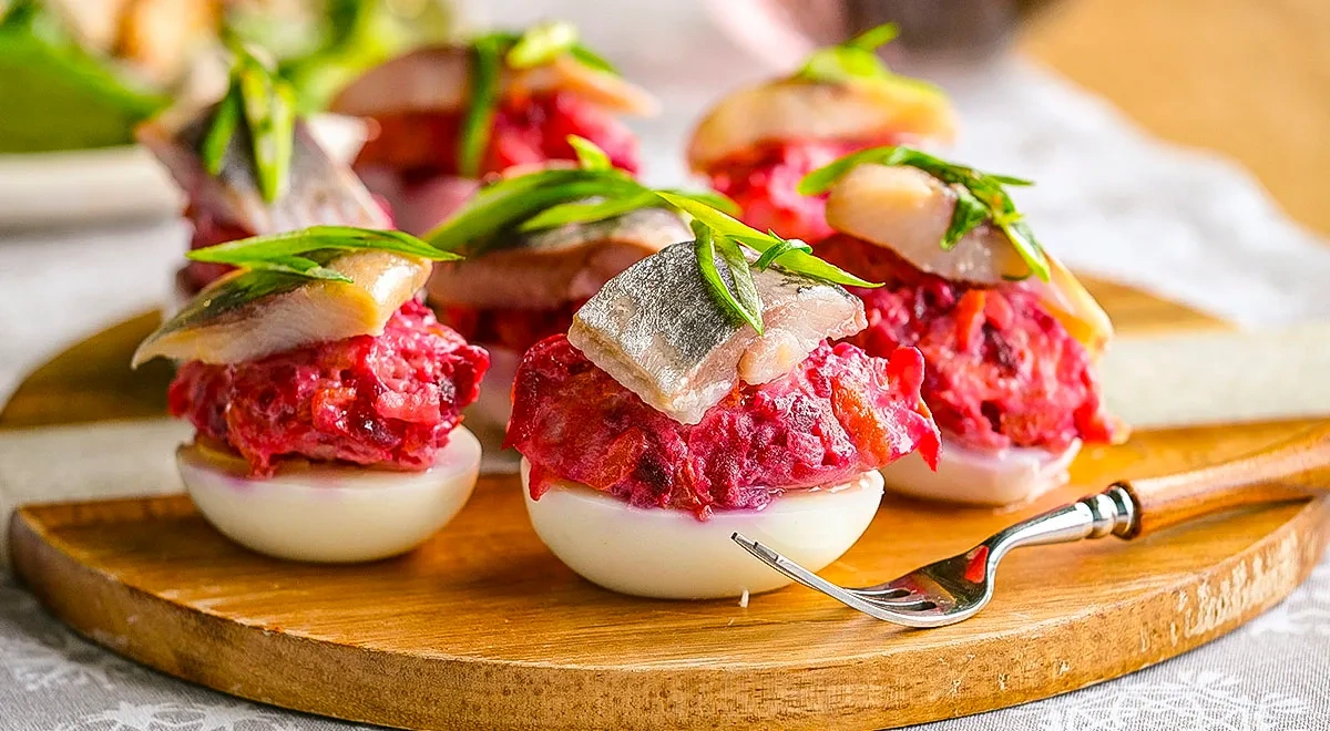 Ленивая селедка под шубой