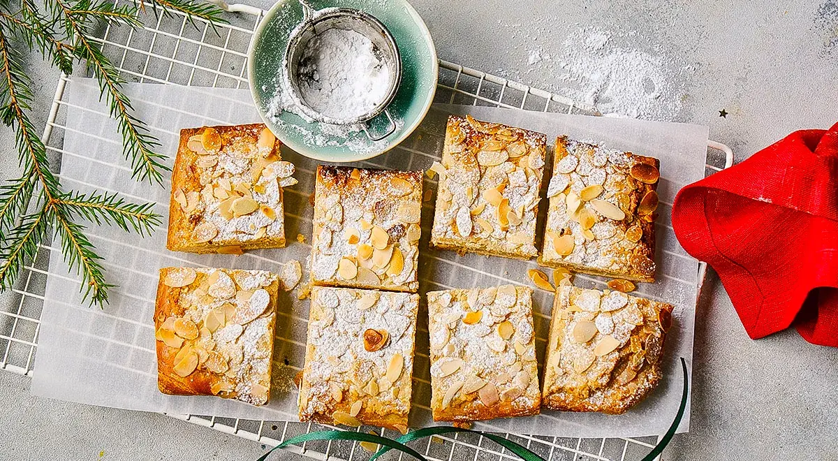 Ленивые круассаны с миндалем