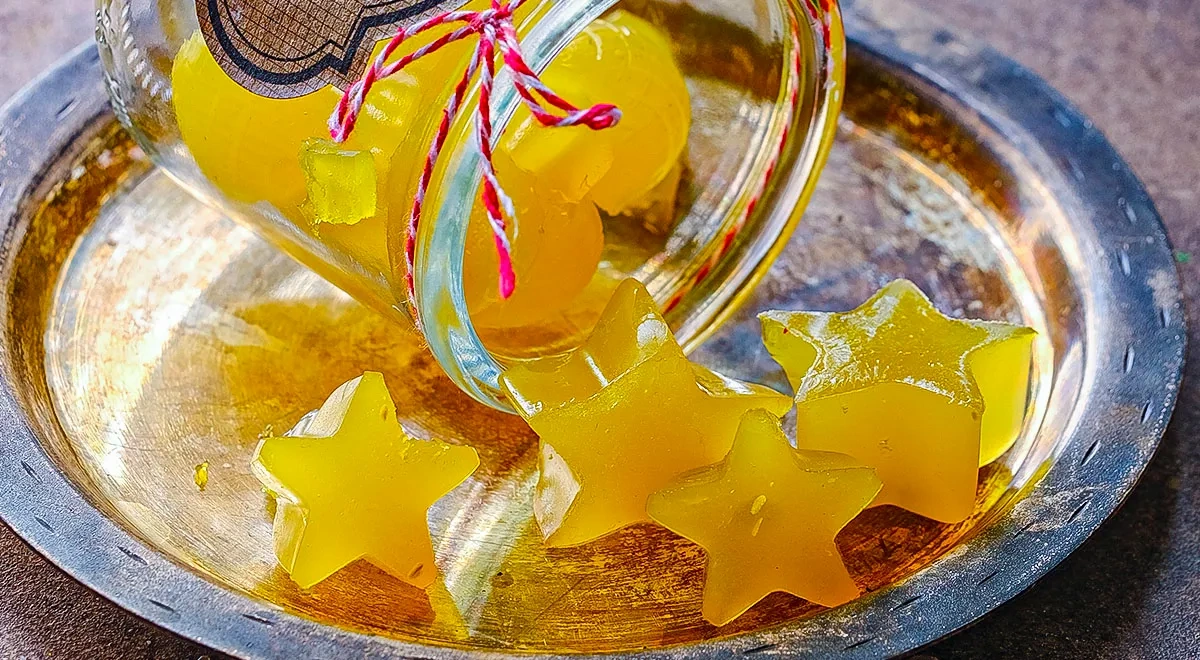 Лимонно-имбирный мармелад