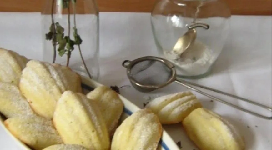 Печенье Мадлен лимонное